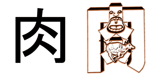 อักษรจีนกับความบาป